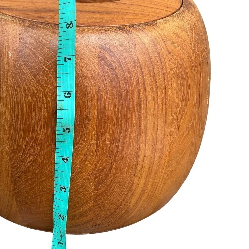 DANSK MCM Jens Quistgaard Teak Wood Ice Bucket Vintage